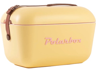 Polarbox, Polarbox Retro-Kühlbox 12l gelb, Polarbox Retro 12L Gelb