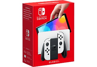 Nintendo, Switch (OLED-Modell) - Spielekonsole - Weiss/Schwarz, Switch (OLED-Modell) - Spielekonsole - Weiss/Schwarz