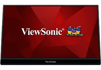 ViewSonic, Viewsonic VG1655 LED-Monitor 39.6 cm (15.6 Zoll) EEK A++ (A+++ - D) 1920 x 1080 Pixel Full HD 6.5 ms USB-C™, Audio,, 