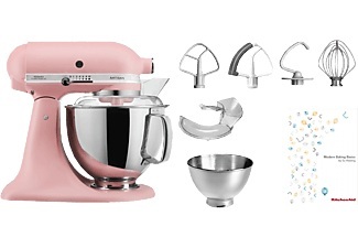 KITCHENAID, KitchenAid KSM200 Küchenmaschine Swiss Edition altrosa, Kitchen Aid - Küchenmaschine ARTISAN KSM200 - altrosa - Metall - 24/36.2/37 cm