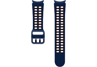 Samsung, SAMSUNG Extreme Sport Band - Sportarmband (Navy/Orange), Samsung - G Watch 4/5 130 mm Armband, Marine, One Size