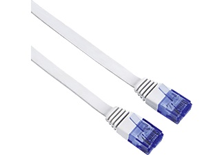 HAMA, Hama Netzwerkkabel Cat.6 flach 10m, 
