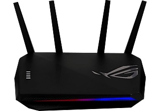 undefined, ASUS ROG STRIX GS-AX5400 WLAN-Router Gigabit Ethernet Dual-Band (2,4 GHz/5 GHz) Schwarz, ASUS Mesh-Router GS-AX5400 WiFi 6