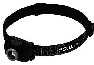 LED LENSER®, LED LENSER Solidline SH5 - Stirnlampe (Schwarz), LED LENSER Solidline SH5 - Stirnlampe (Schwarz)
