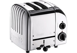 Dualit, Classic Toaster 2er Chrom, Dualit - Toaster CLASSIC - silber - Edelstahl - 26/22/21 cm