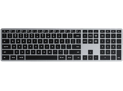 Satechi, SATECHI Slim X3 (CH Layout) - Tastatur (Space Grey), SATECHI Slim X3 (CH Layout) - Tastatur (Space Grey)
