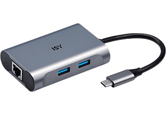 ISY, ISY IAD-1018 - USB-C Adapter (Silber), ISY IAD-1018 - USB-C Adapter (Silber)