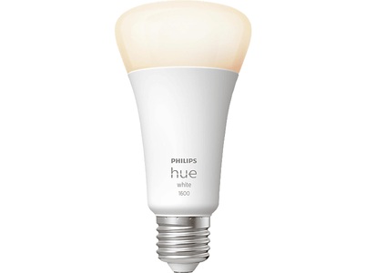 Philips HUE, Philips Hue White E27 15,5 W A67 LED-Lampe 2.700K, PHILIPS HUE White E27 - Leuchtmittel (Weiss)