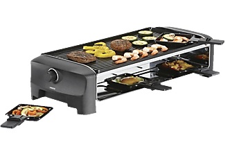 Princess, 8 Grill und Teppanyaki Party, PRINCESS 8 Grill und Teppanyaki Party - Raclette (Schwarz)