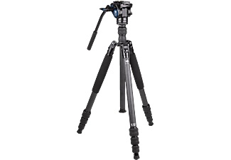 undefined, Sirui Traveler VC Stativ Digitale Film/Kameras 3 Bein(e) Schwarz, Sirui Traveler VC Carbon mit VA5 Video Kopf