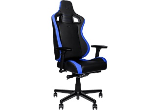 NOBLECHAIRS, EPIC Compact, NOBLECHAIRS EPIC Compact - Gaming-Stuhl (Schwarz/Carbon/Blau)