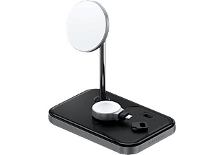 Satechi, ST-WMCS3M, Satechi 3-in-1 Magnetic Wireless Charging Stand - Space Gray Ladegerät