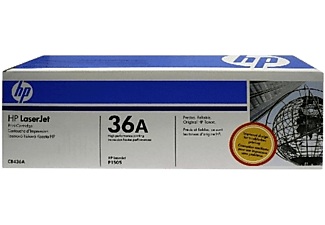 Hp, Original Tonerpatrone schwarz HP CB436A, Hewlett Packard Toner, schwarz, No.36A, CB436A, (2'000 Seiten)