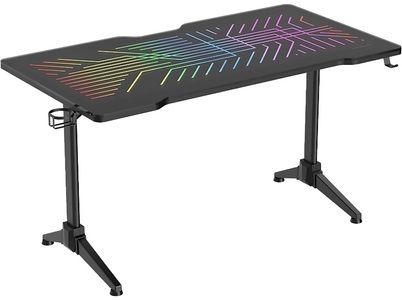 Deltaco, DT420, DELTACO DT420 - Gaming-Tisch (Schwarz)