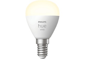 Philips HUE, Philips Hue White LED-Tropfenlampe E14 5,7W 2.700K, Philips Hue Philips Hue White E14 Tropfen 470lm