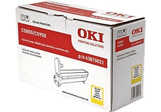 OKI, Original Drum Unit, gelb OKI 43870021, Oki Fotoleitereinheit, gelb, 43870021, (20'000 Seiten)