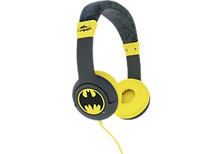 OTL Technologies, OTL Technologies - Batman Headset Kinder Kopfhörer On-Ear 85dB Begrenzte Lautstärke (DC0764) - Grau / Schwarz, 
