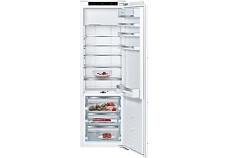 Bosch, Bosch KIF82PFF0 Kühlschrank rechts, Bosch Serie 8, Einbau-Kühlschrank mit Gefrierfach, 177.5 x 56 cm, Flachscharnier, KIF82PFF0