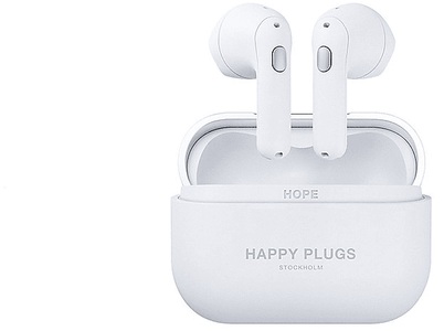 Happy Plugs, HAPPY PLUGS Hope - True Wireless Kopfhörer (In-ear, Weiss), HAPPY PLUGS Hope - True Wireless Kopfhörer (In-ear, Weiss)