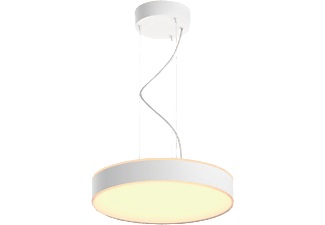 Philips HUE, Philips Hue White Amb. Enrave Pendelleuchte weiss inkl. Dimmschalter, Philips Hue White Amb. Enrave Pendelleuchte weiss inkl. Dimmschalter ? Pendellampe/Pendelleuchte