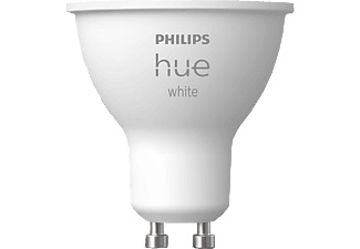 Philips HUE, Philips Hue White 5,2 W GU10 LED-Lampe, Philips Hue White GU10 Einzelpack 400lm
