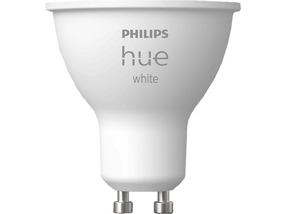 Philips HUE, Philips Hue White 5,2 W GU10 LED-Lampe, Philips Hue White GU10 Einzelpack 400lm