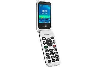 Doro, DORO 6820 - Klapphandy (Schwarz/Weiss), Doro Seniorenhandy »6820 Schwarz«, schwarz/weiss, 7,08 cm/2,8 Zoll, 2 MP Kamera