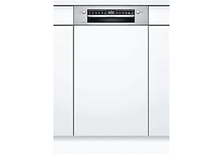 Bosch, Bosch SPI4HKS53E Geschirrspüler, Bosch Serie 4, Teilintegrierter Geschirrspüler, 45 cm, Edelstahl, SPI4HKS53E