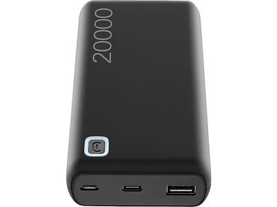 CELLULAR LINE, CELLULAR LINE Essence 20000 - Powerbank (Schwarz), Cellularline Power Bank ESSENCE 20?000 ? Powerbank