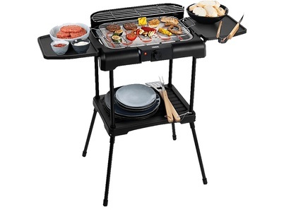 Princess, PRINCESS 112250 - Elektrogrill (Schwarz), Tristar Elektro-Standgrill »Elektro, 2200 W«, 2200 W