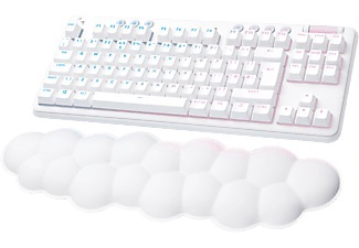 Logitech, LOGITECH G715 (Tactile Switch) - Gaming Tastatur (White Mist), LOGITECH G715 (Tactile Switch) - Gaming Tastatur, Kabellos, QWERTZ, Tenkeyless (TKL), Mechanisch, White Mist