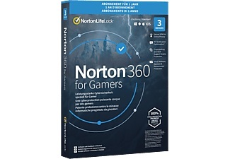 Norton, Norton 360 for Gamers 50Gb 3 Device 12 Monate Physisch (Box), Norton Norton 360 for Gamers Box, Vollversion, 3 PC, 1 Jahr
