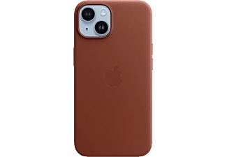 Apple, APPLE Leder Case mit MagSafe - Schutzhülle (Passend für Modell: Apple iPhone 14 Plus), Apple iPhone 14 Plus Leather Case with MagSafe - Umber Smartphone Hülle