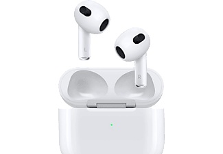 Apple, APPLE AirPods (3. Generation) mit Lightning Ladecase - True Wireless Kopfhörer (In-ear, Weiss), APPLE AirPods (3. Generation) mit Lightning Ladecase - True Wireless Kopfhörer (In-ear, Weiss)
