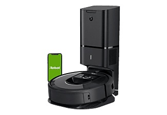 IROBOT Roomba i7+ - Saugroboter (Silber/Schwarz)
