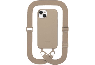 WOODCESSORIES, WOODCESSORIES Change Case Bio - Change Gurt für iPhone (Passend für Modell: Apple iPhone 13/14), Woodcessories Back Cover Bio Change Case iPhone 14 Taupe