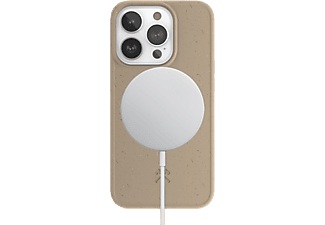 WOODCESSORIES, WOODCESSORIES Bio Case Magsafe - Schutzhülle (Passend für Modell: Apple iPhone 14 Pro), Woodcessories Back Cover Bio Case MagSafe iPhone 14 Pro Taupe