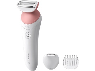 PHILIPS BRL146/00 - Damenrasierer (Weiss/Rosa)