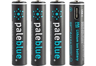 Pale Blue, Pale Blue Battery AAA Usb-C 4pcs Akku Batterie, paleblue AAA USB-C-Akku (4 Stück)