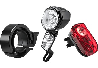 SOFLOW, SOFLOW SO Bike Starter Kit - Fahrradlicht LED Set (Schwarz), 