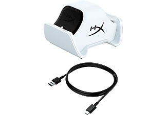 HYPERX ChargePlay Duo - PlayStation 5 DualSense - Duales Ladegerät (Weiss/Schwarz)