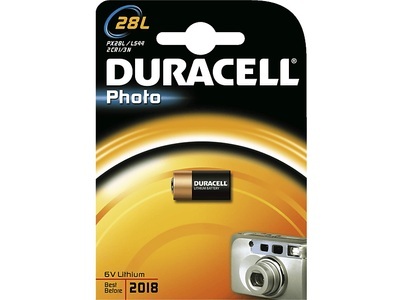 Duracell, Ultra Photo 28/L/2CR1/3N/2CR11108 Lithium Batterie, 6 Volt - 1 Stück, Duracell Foto-Batterien, 6,0 V, Lithium, Lady, 28L