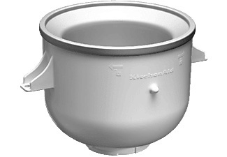 KITCHENAID, Kitchenaid 1080.4 Glaceaufsatz - (Weiss), 