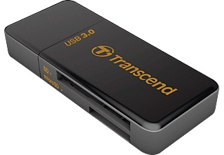 Transcend, Transcend F5 Multi Cardreader Usb3 Black - (Schwarz), Transcend F5 Multi-Cardreader, USB 3.0, black, TS-RDF5K