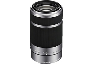 Sony, Sony 55-210mm / 4.5-6.3 OSS Sel-55210 Zoom-Objektiv Silber (Sel55210.ae) Objektiv, SONY E 55-210mm F4.5-6.3 OSS - Zoomobjektiv(Sony E-Mount, APS-C)