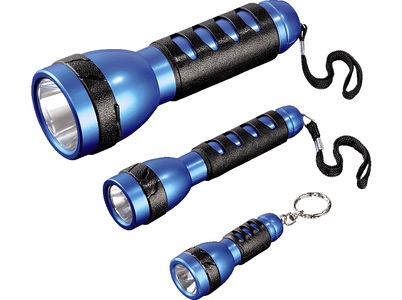 HAMA, Hama Fl-130 - Taschenlampe (Schwarz/Blau), Hama Fl-130 - Taschenlampe (Schwarz/Blau)