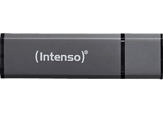 Intenso, Intenso 3521461 - USB-Stick (8 GB, Anthrazit), Intenso USB-Stick Alu Line, 8GB, USB 2.0, antracite, 3521461