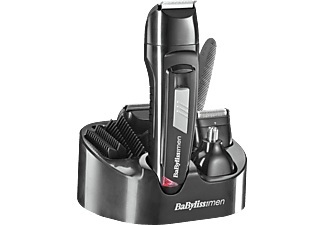 BaByliss, Babyliss E824E Trimmer Multi.8 Face&body - Multigroomer (Schwarz), BaByliss Haarschneider 8-in-1