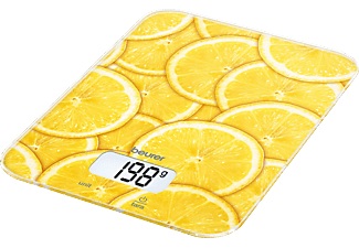 BEURER, Beurer KS 19 Lemon - Elektronische Küchenwaage (Gelb), Beurer KS 19 lemon Küchenwaage