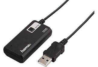 HAMA, Hama Twin - Bluetooth Audio Sender (Schwarz), Hama Twin - Bluetooth Audio Sender (Schwarz)